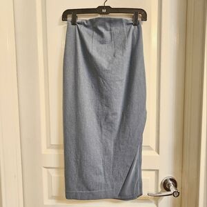 Side Slit Pencil Skirt